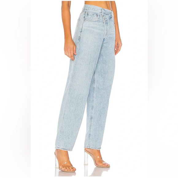 AGOLDE Criss Cross Upsized Jeans in Suburbia Size 28 - Picture 12 of 12